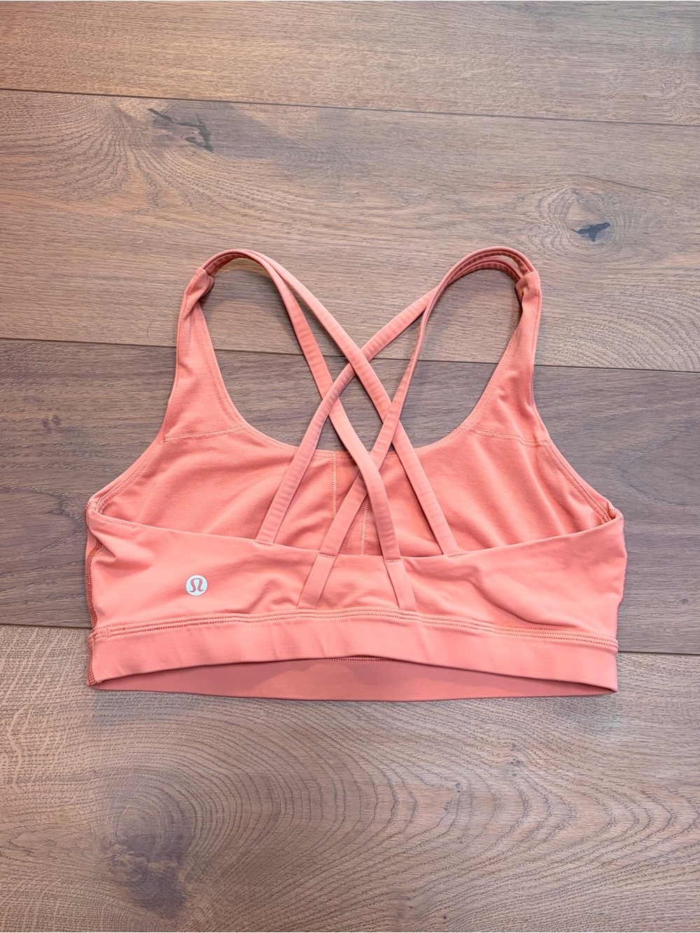 Lululemon Coral Strappy Sports Bra